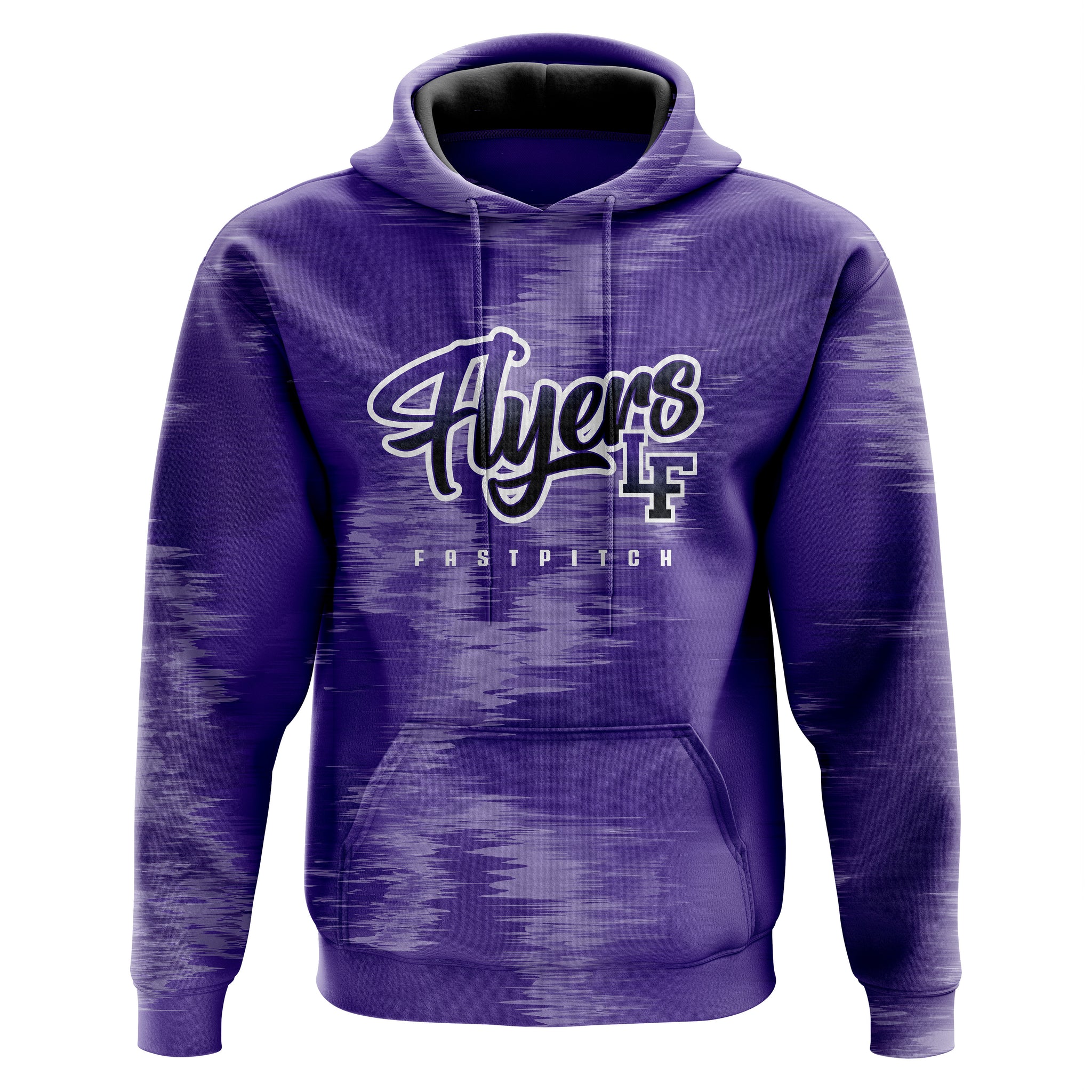 Little Flyers Fastpitchl Mens/Boys Full Sublimation Hoodie