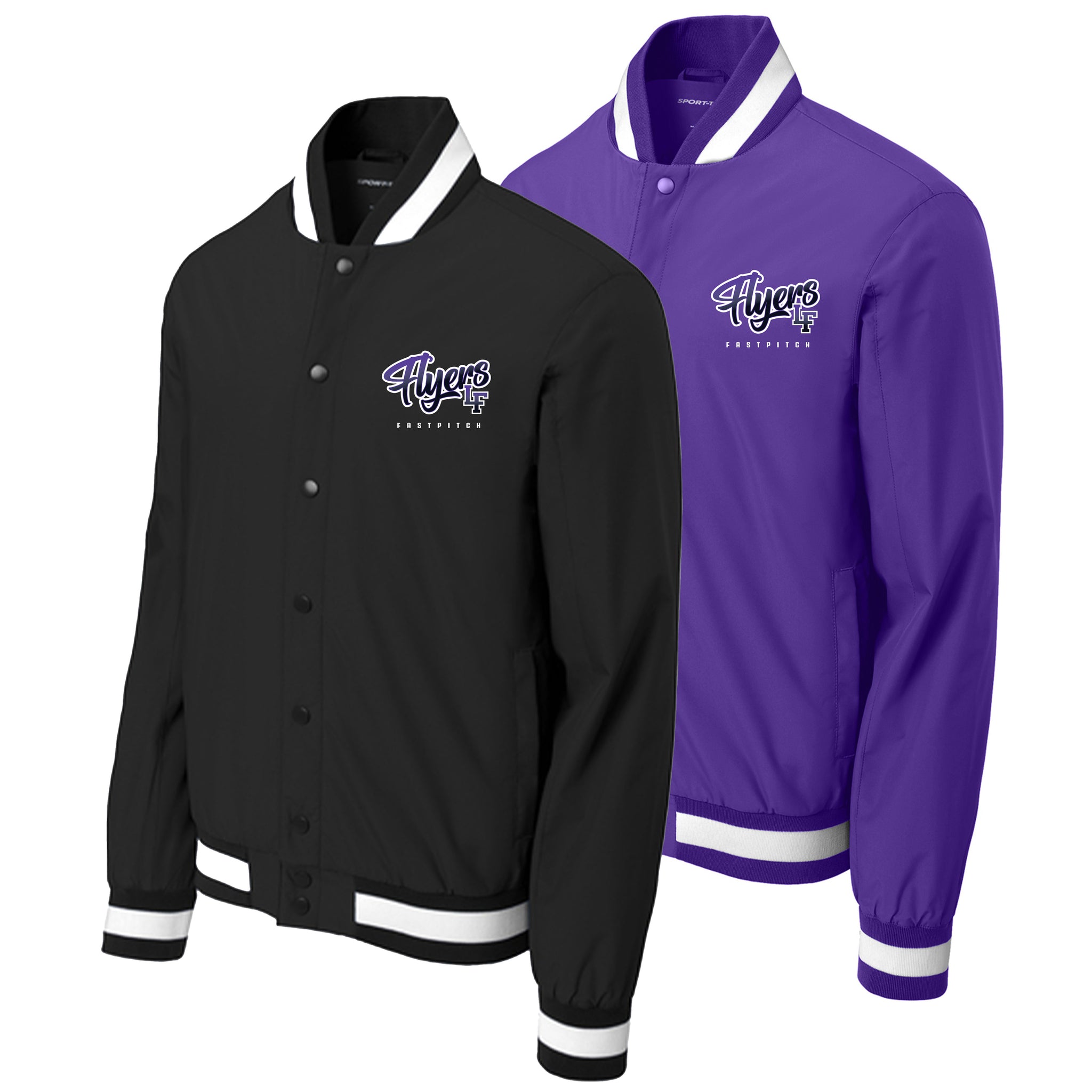 Little Flyers Fastpitch Sport-Tek® Insulated Varsity Jacket