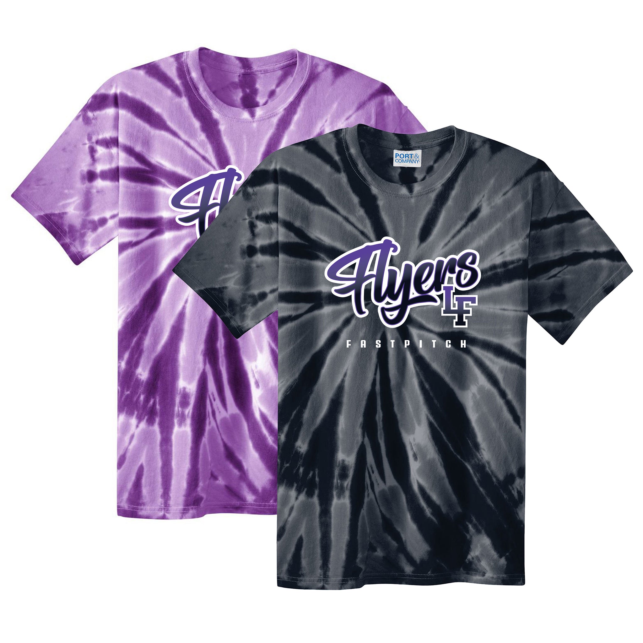 Flyers Fastpitch Fastpitch Port & Company® Tie-Dye Tee