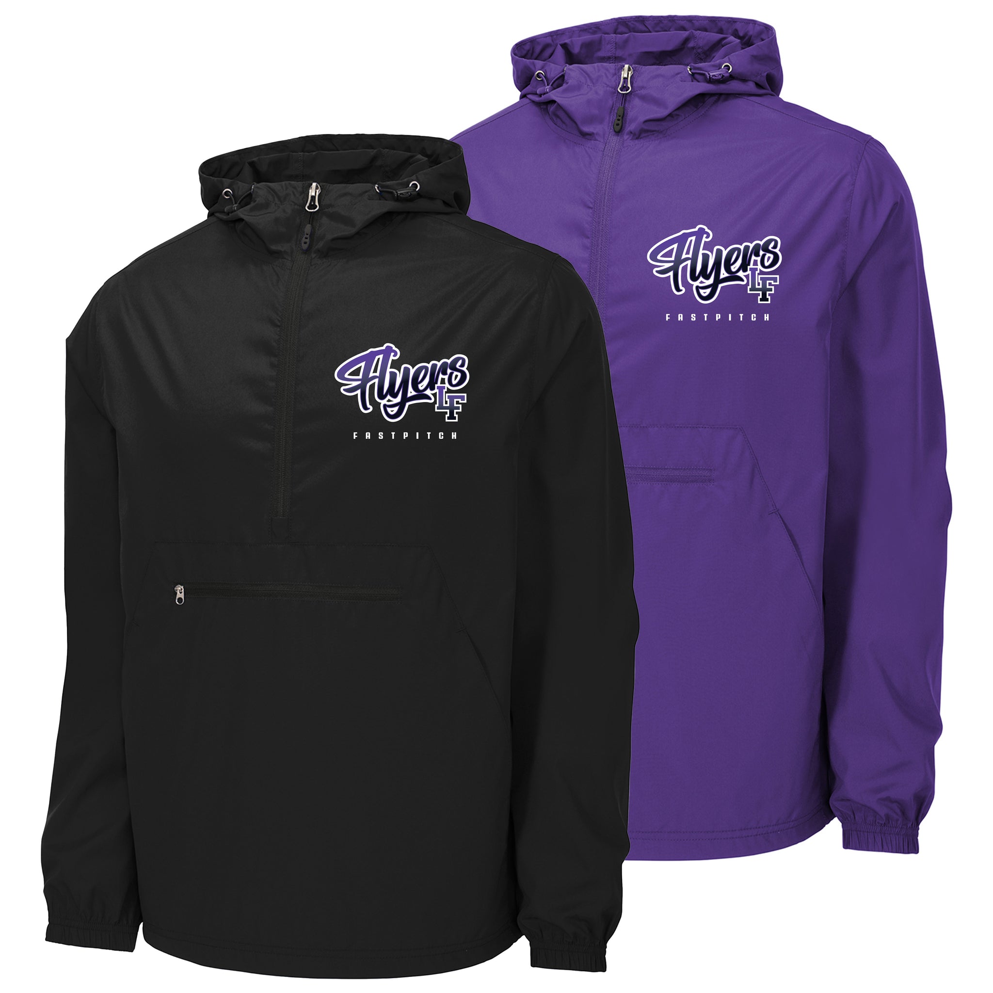 Little Flyers Fastpitch Sport-Tek ® Packable Anorak