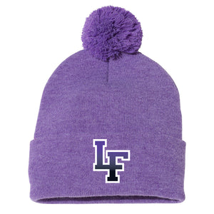 Little Flyers Fastpitch Sportsman 12" Pom-Pom Cuffed Beanie