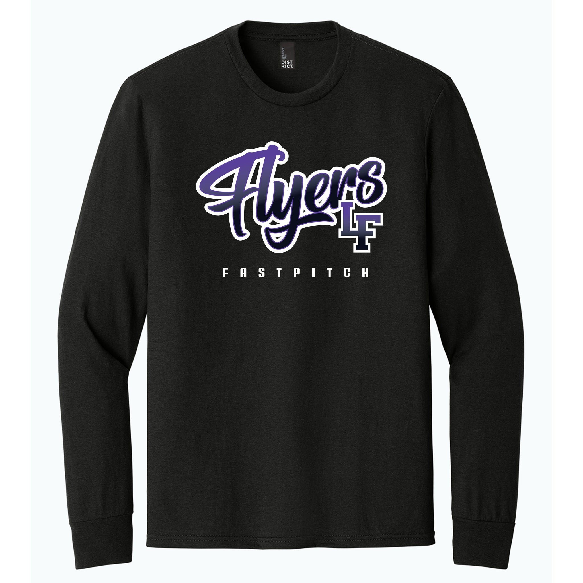 Little Flyers Fastpitch Perfect Tri ® Long Sleeve Tee