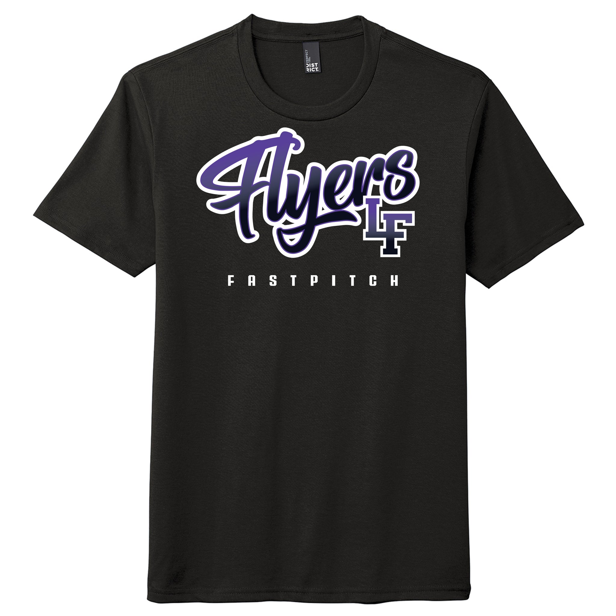 Little Flyers Fastpitch District Perfect Tri ® Tee