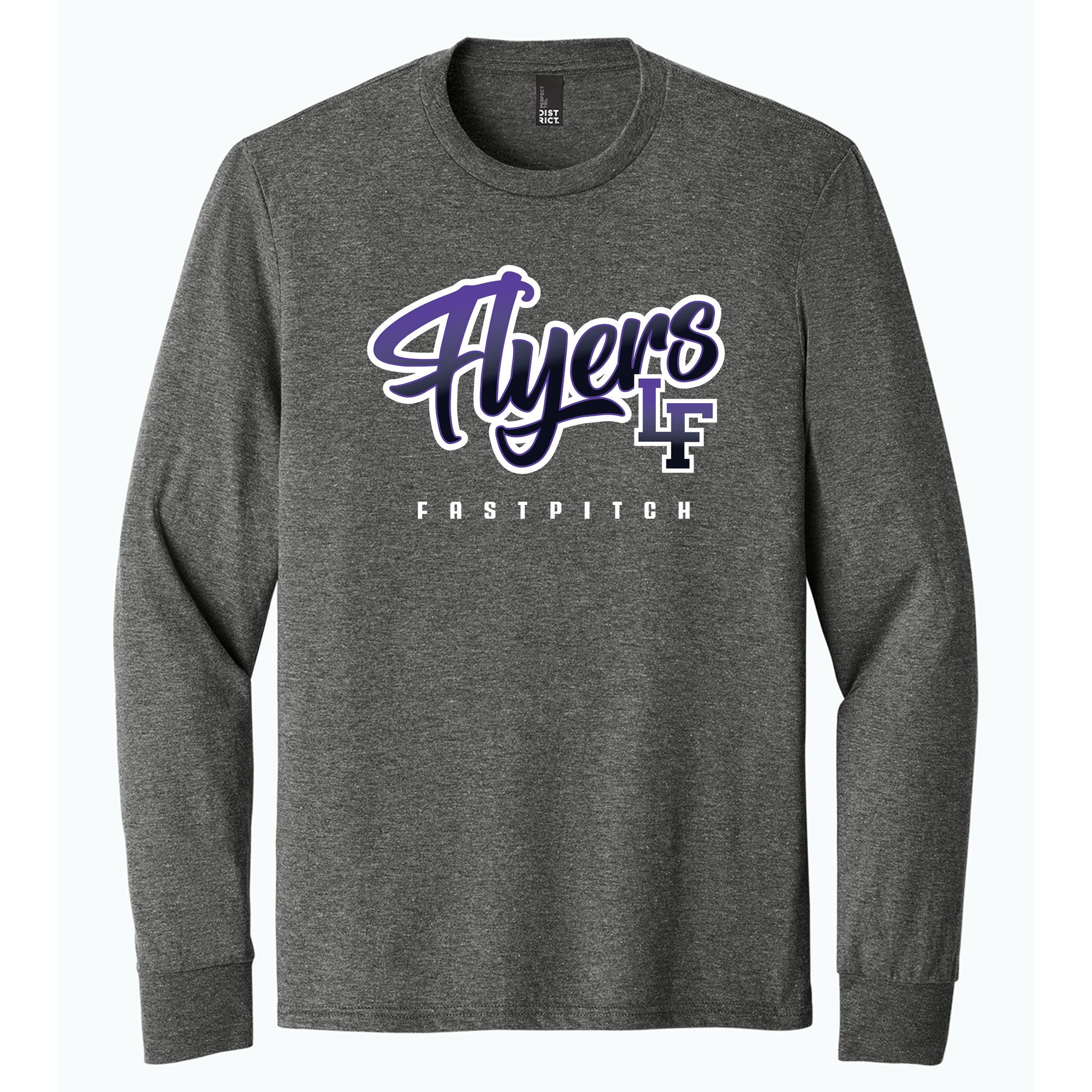 Little Flyers Fastpitch Perfect Tri ® Long Sleeve Tee