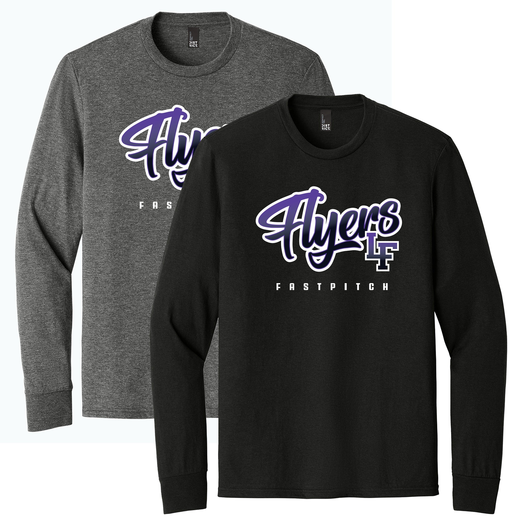 Little Flyers Fastpitch Perfect Tri ® Long Sleeve Tee