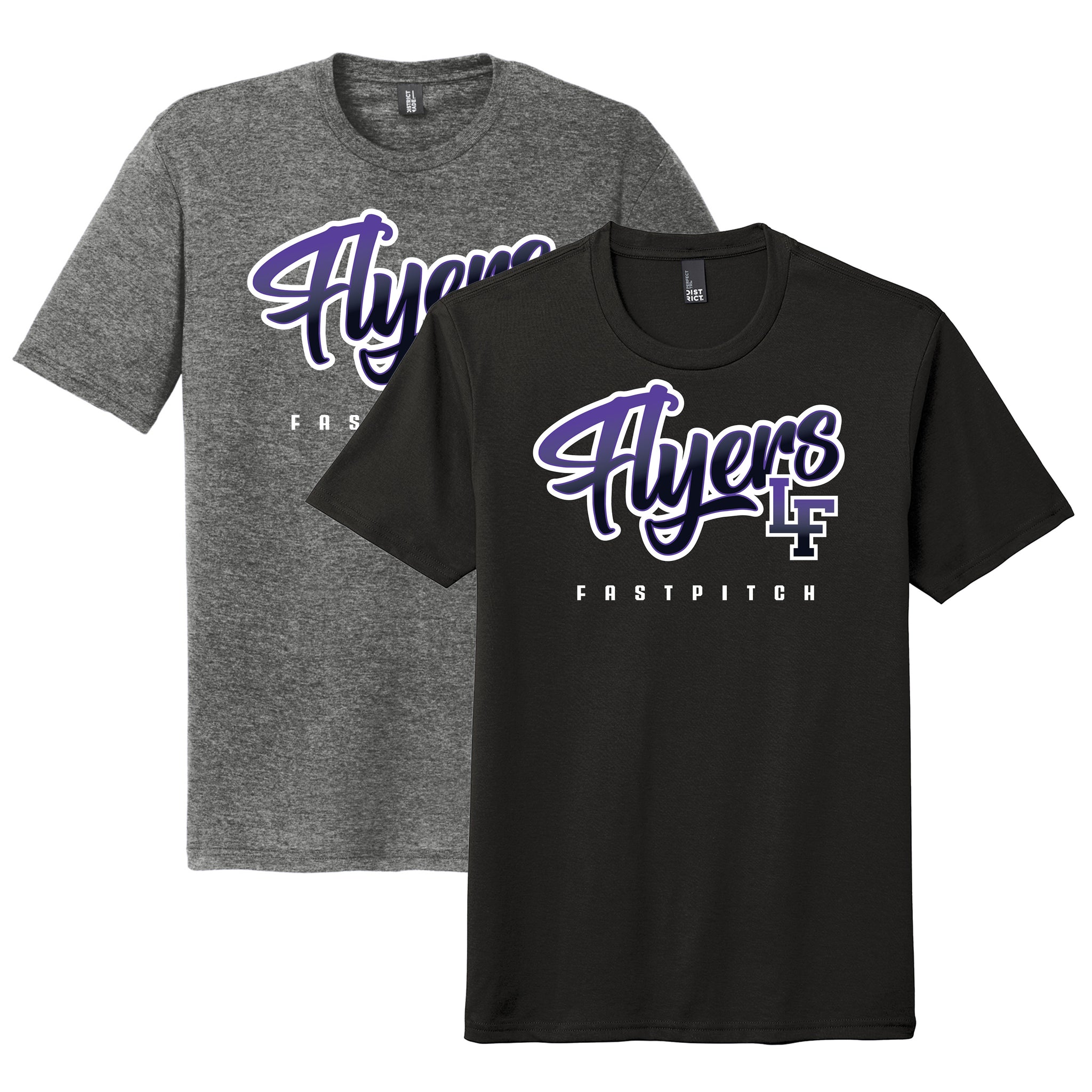 Little Flyers Fastpitch District Perfect Tri ® Tee