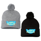 Lamb's Produce Slowpitch Sportsman 12" Pom-Pom Cuffed Beanie