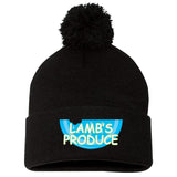 Lamb's Produce Slowpitch Sportsman 12" Pom-Pom Cuffed Beanie