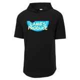 Lamb's Produce Slowpitch Sport-Tek ® PosiCharge ® Tri-Blend Wicking Short Sleeve Hoodie