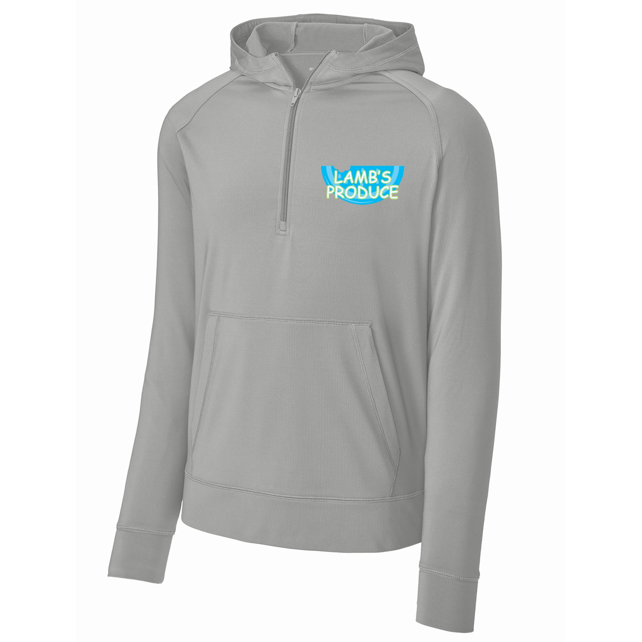 Lamb's Produce Slowpitch Sport-Tek® Sport-Wick® Stretch 1/2-Zip Hoodie