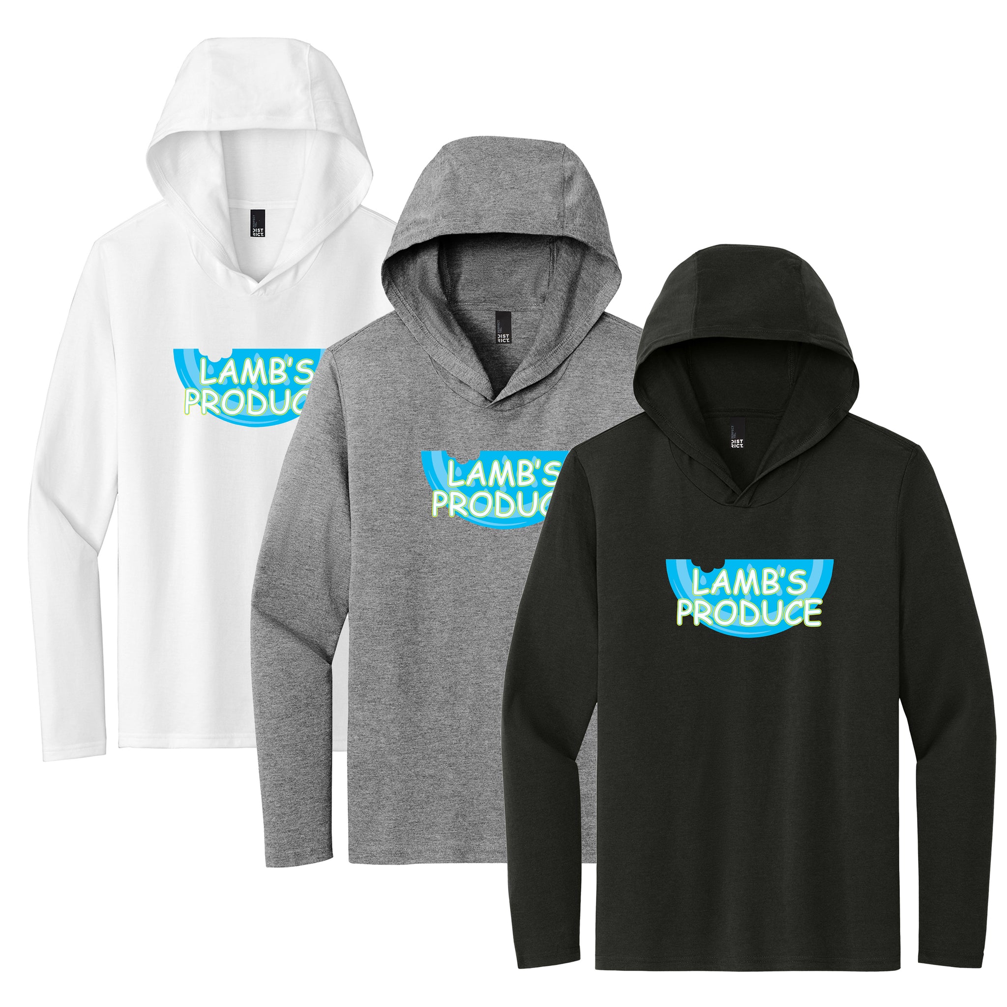 Lamb's Produce Slowpitch District Perfect Tri ® Long Sleeve Hoodie