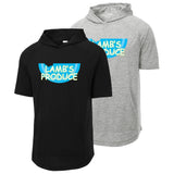 Lamb's Produce Slowpitch Sport-Tek ® PosiCharge ® Tri-Blend Wicking Short Sleeve Hoodie