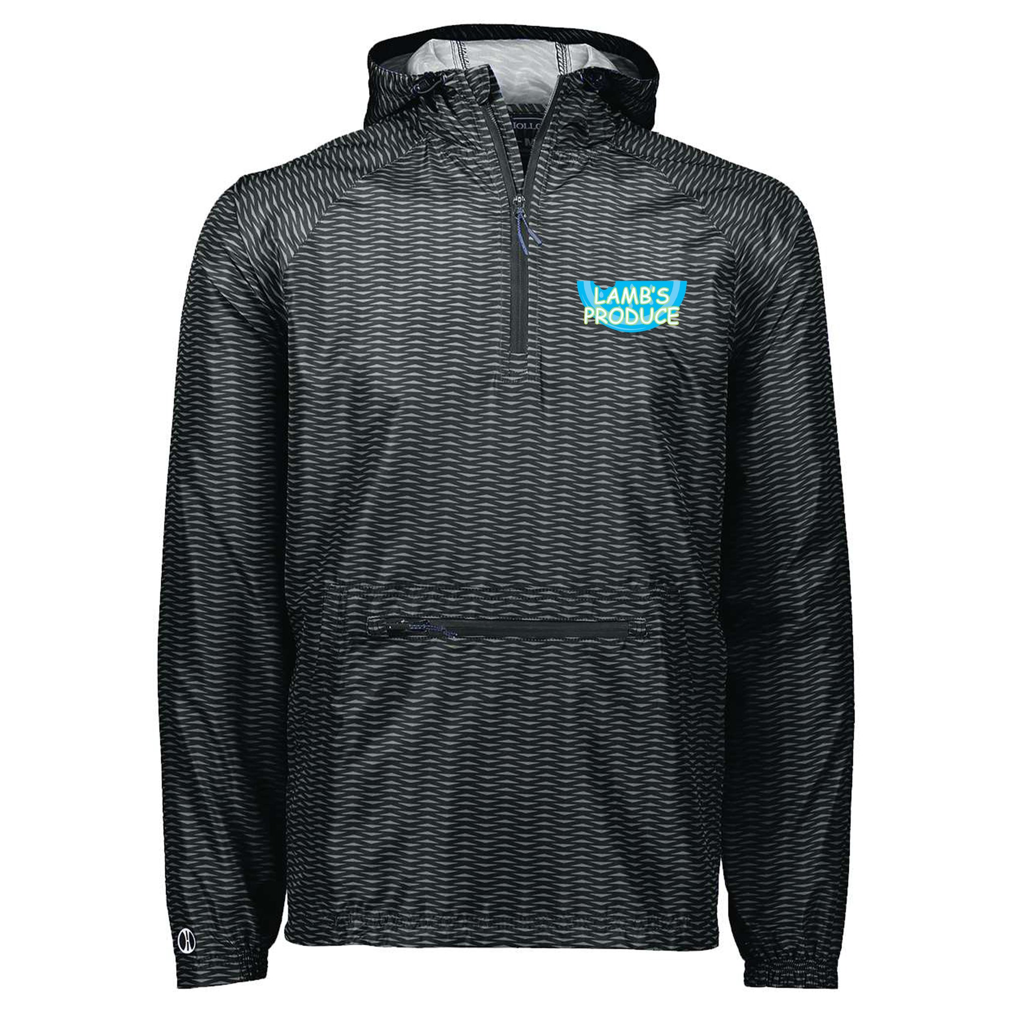 Lamb's Produce Slowpitch Holloway Range Hooded Packable Quarter-Zip Jacket