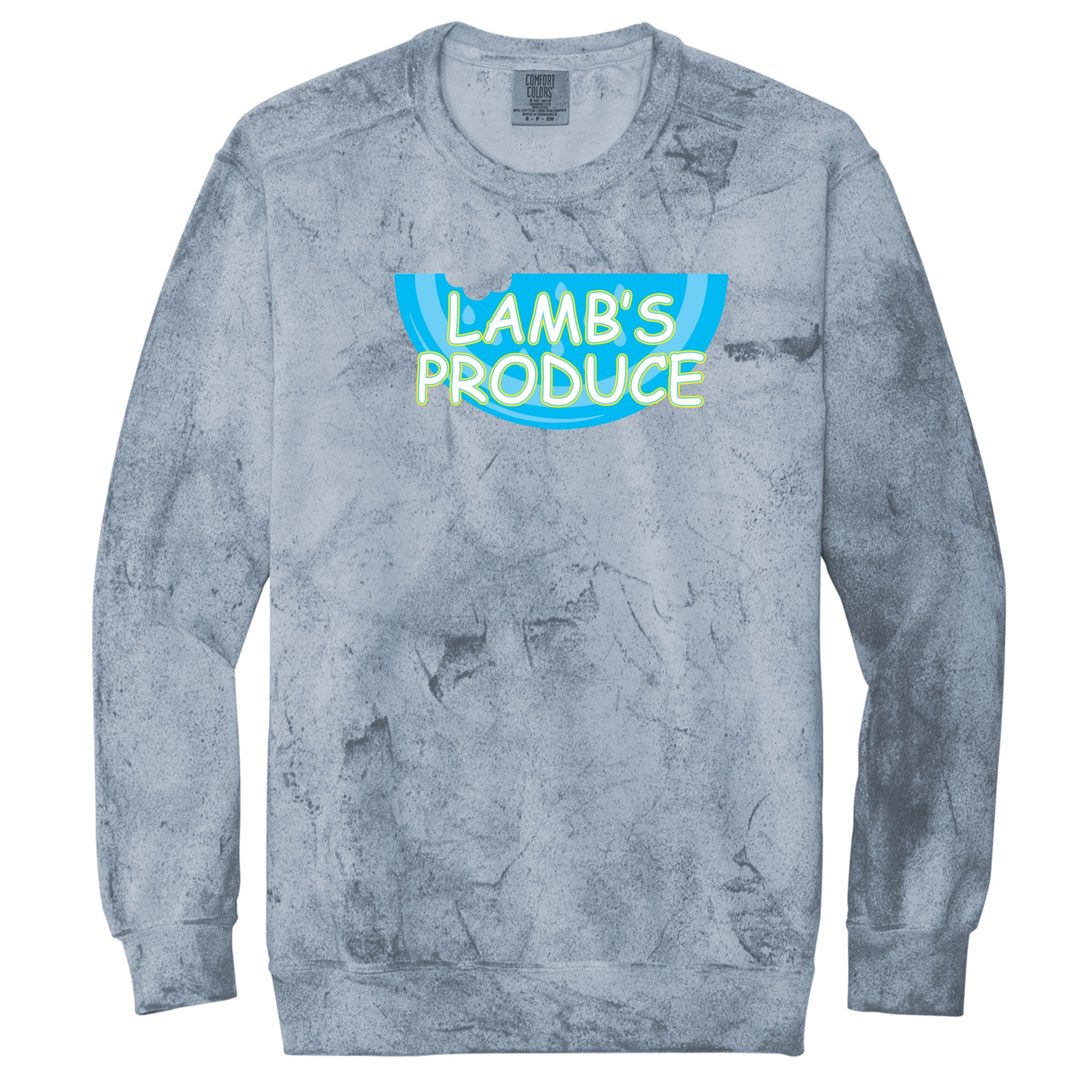 Lamb's Produce Slowpitch Color Blast Crewneck Sweatshirt