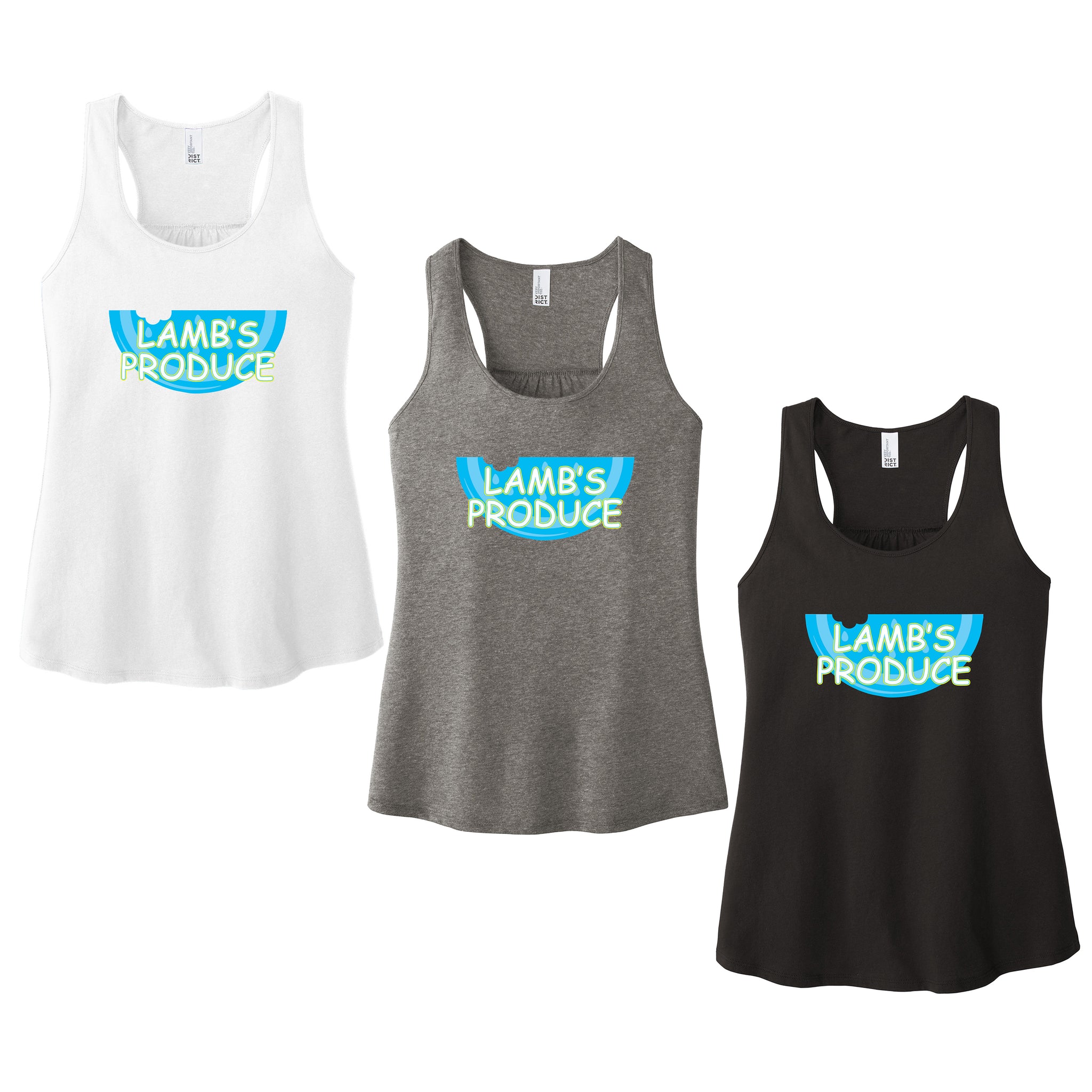 Lamb's Produce Slowpitch District Women’s V.I.T. ™ Racerback Tank