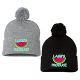 Lamb's Produce Slowpitch Sportsman 12" Pom-Pom Cuffed Beanie