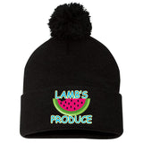 Lamb's Produce Slowpitch Sportsman 12" Pom-Pom Cuffed Beanie
