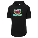 Lamb's Produce Slowpitch Sport-Tek ® PosiCharge ® Tri-Blend Wicking Short Sleeve Hoodie