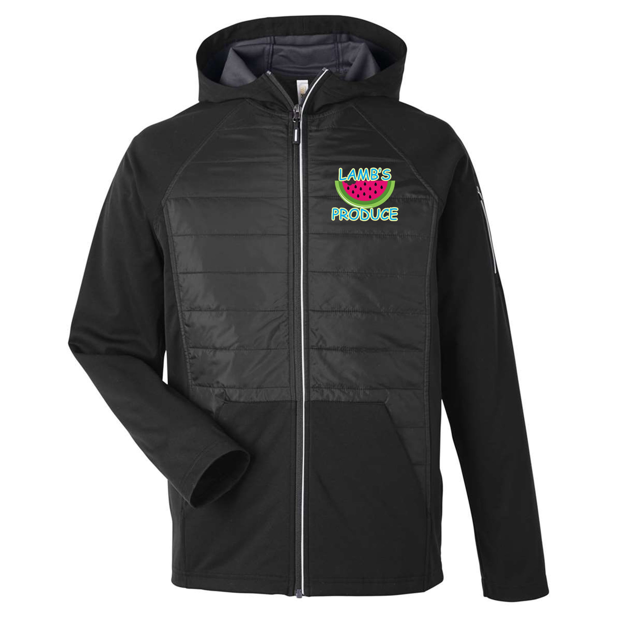 Lamb's Produce Slowpitch Unisex Techno Lite Hybrid Hooded Jacket
