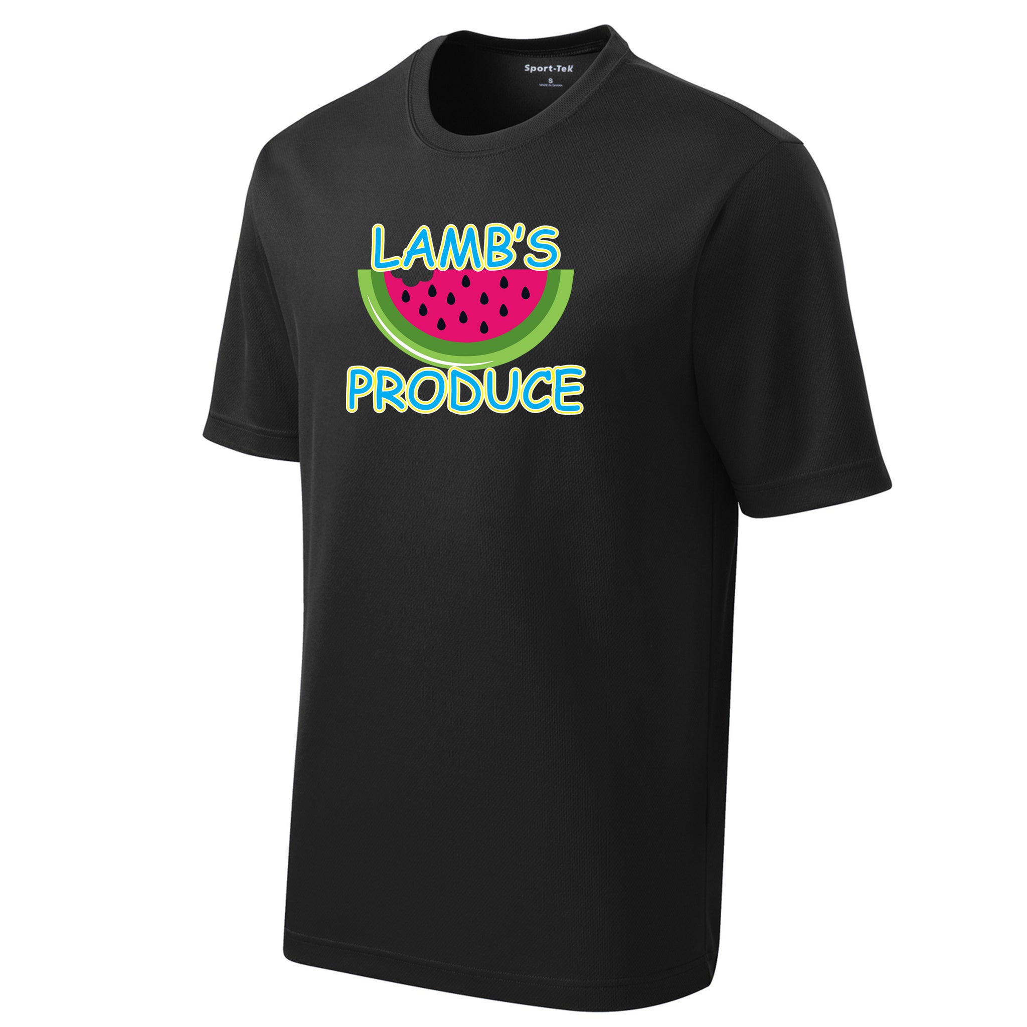 Lamb's Produce Slowpitch Sport-Tek® PosiCharge® RacerMesh® Tee