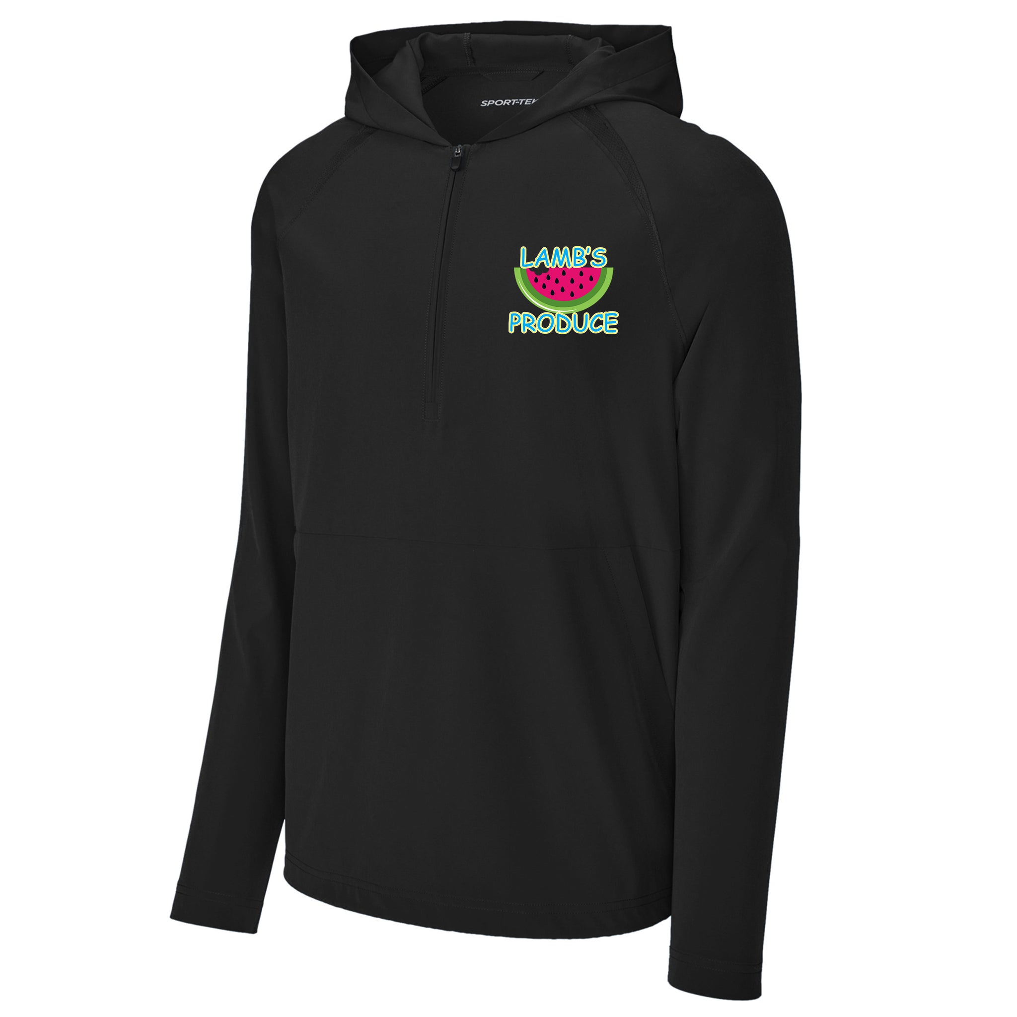 Lamb's Produce Slowpitch Sport-Tek® Sport-Wick® Stretch 1/2-Zip Hoodie