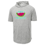Lamb's Produce Slowpitch Sport-Tek ® PosiCharge ® Tri-Blend Wicking Short Sleeve Hoodie