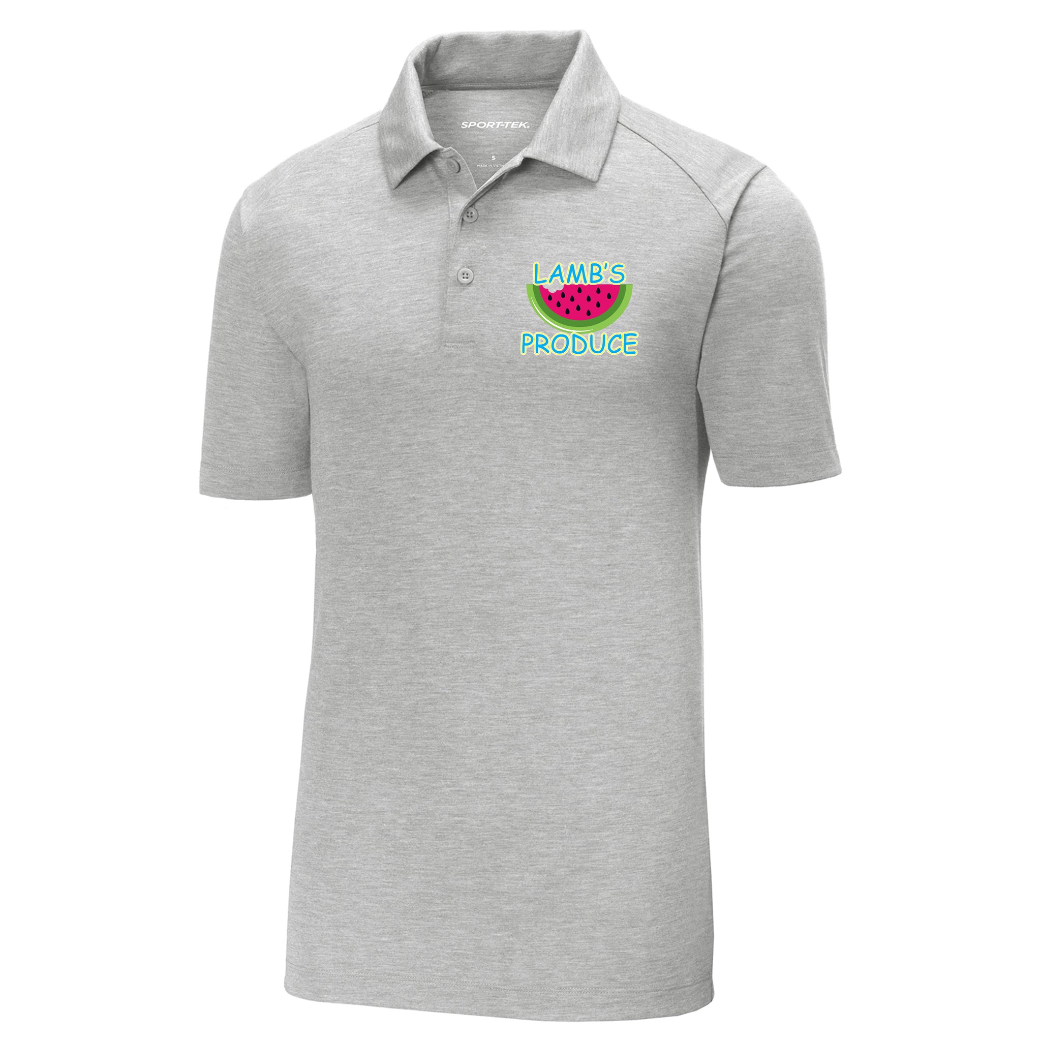 Lamb's Produce Slowpitch Sport-Tek ® PosiCharge ® Tri-Blend Wicking Polo