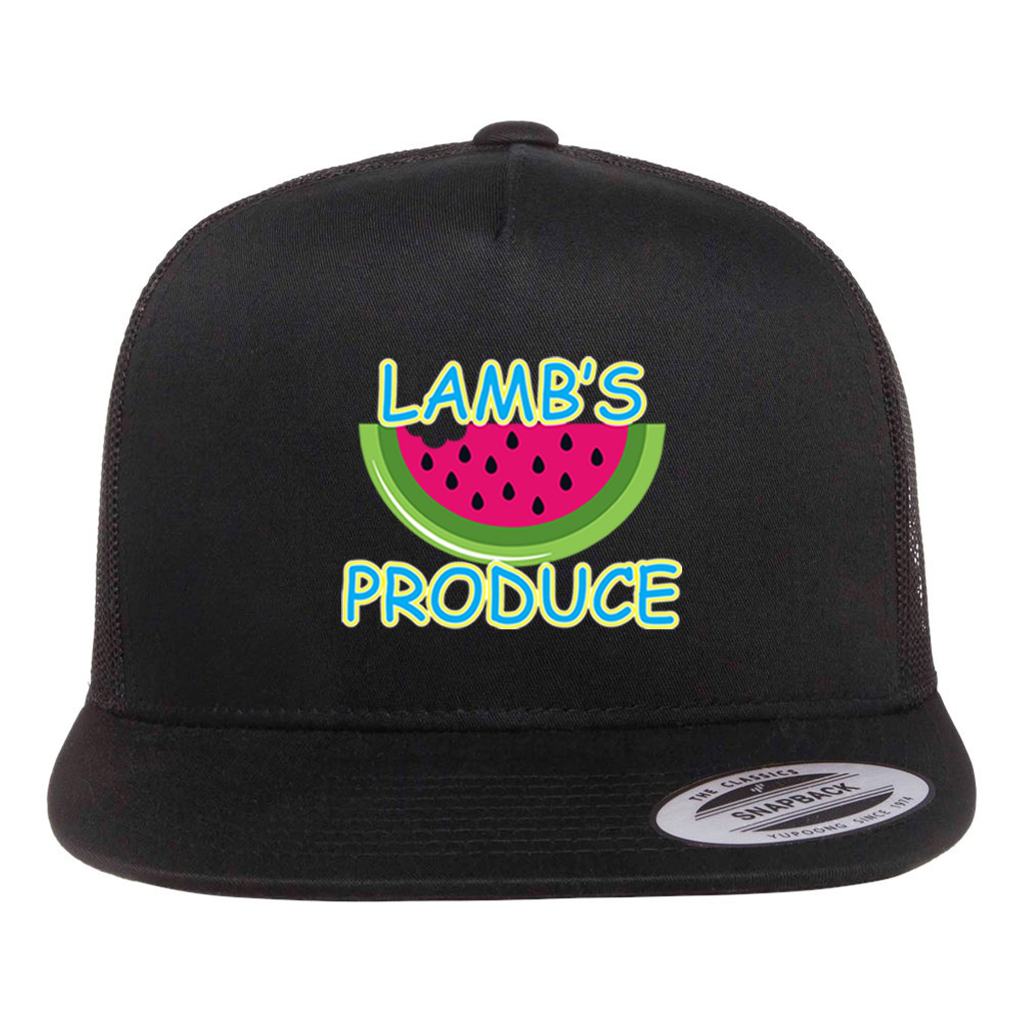 Lamb's Produce Slowpitch YP Classics Five-Panel Classic Trucker Cap