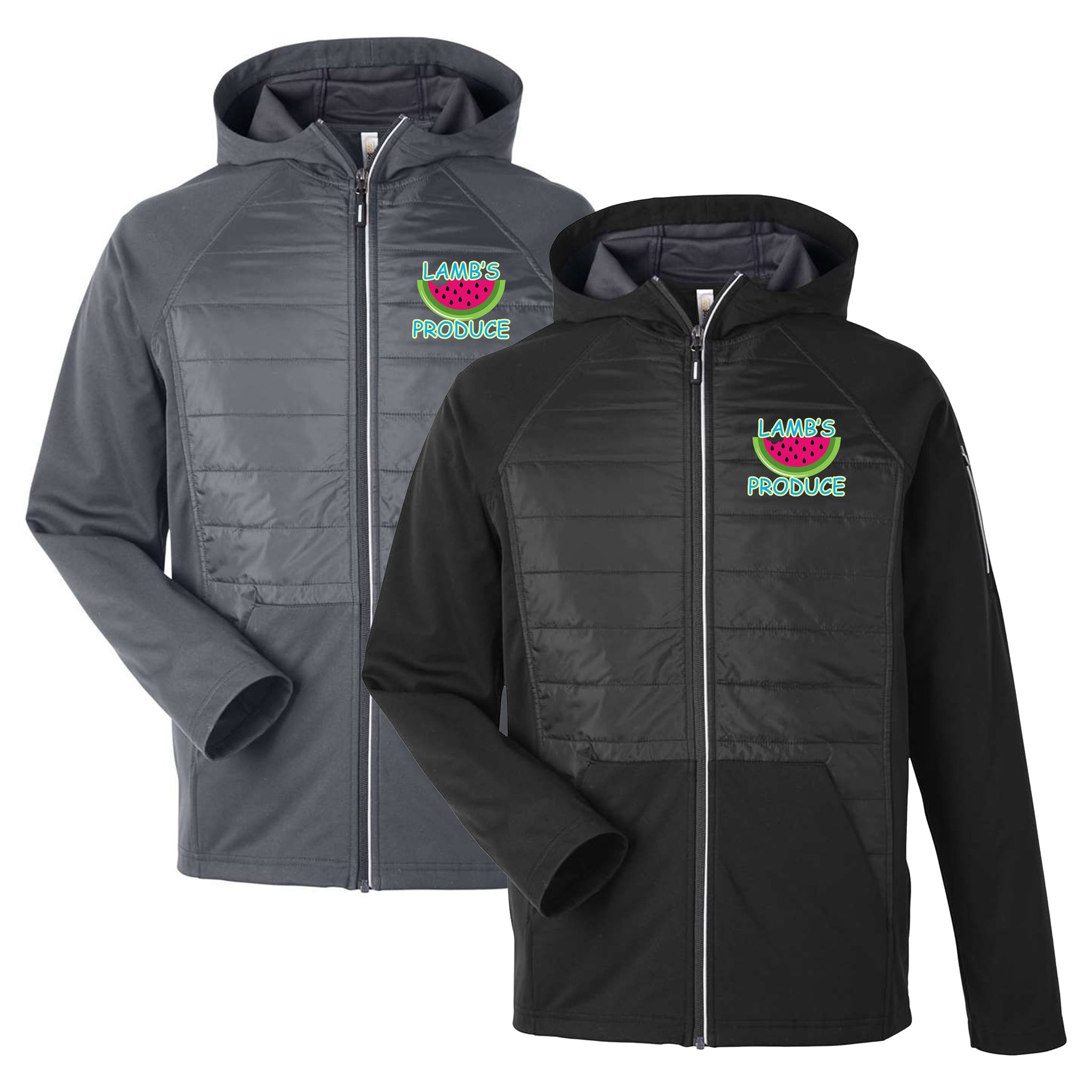 Lamb's Produce Slowpitch Unisex Techno Lite Hybrid Hooded Jacket