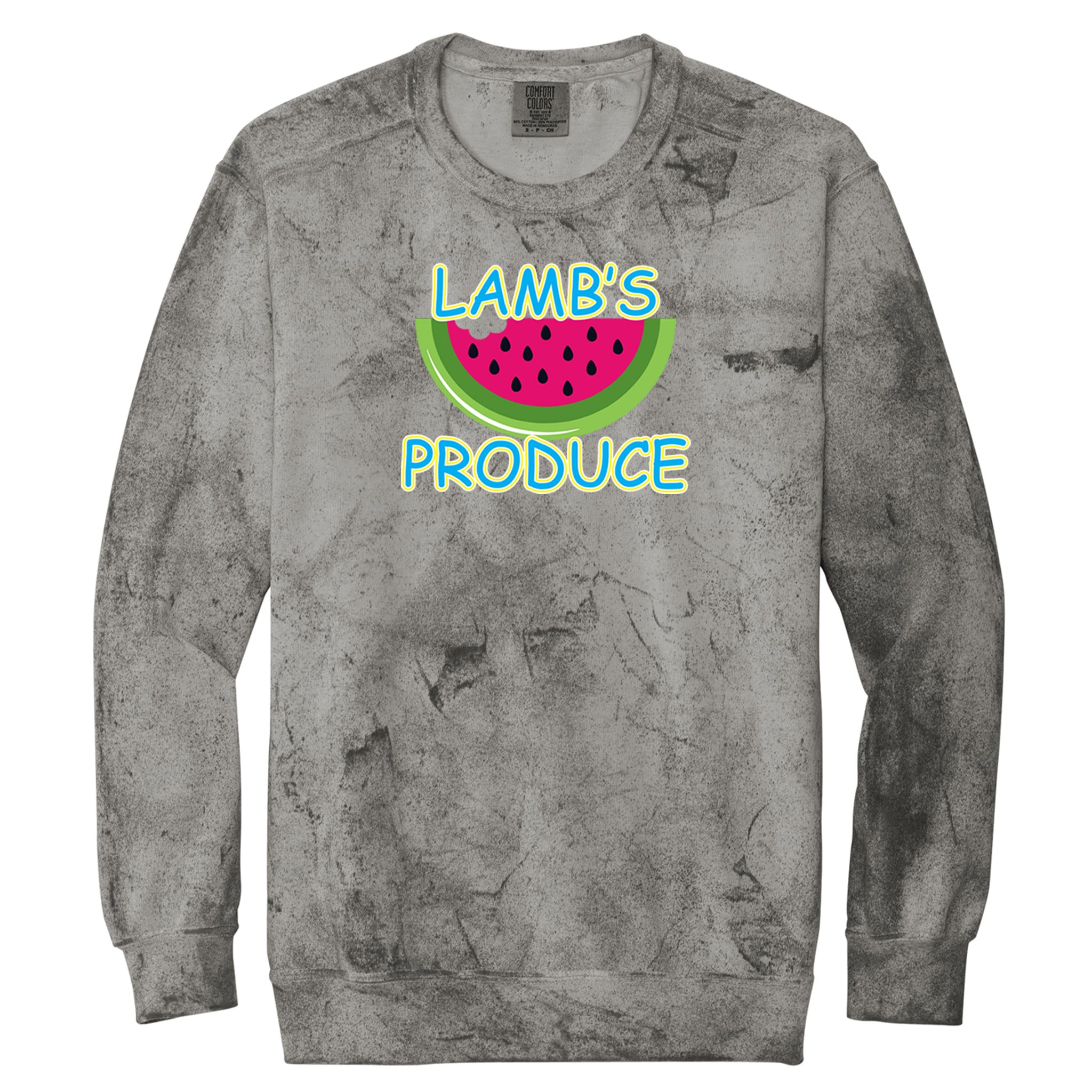 Lamb's Produce Slowpitch Color Blast Crewneck Sweatshirt