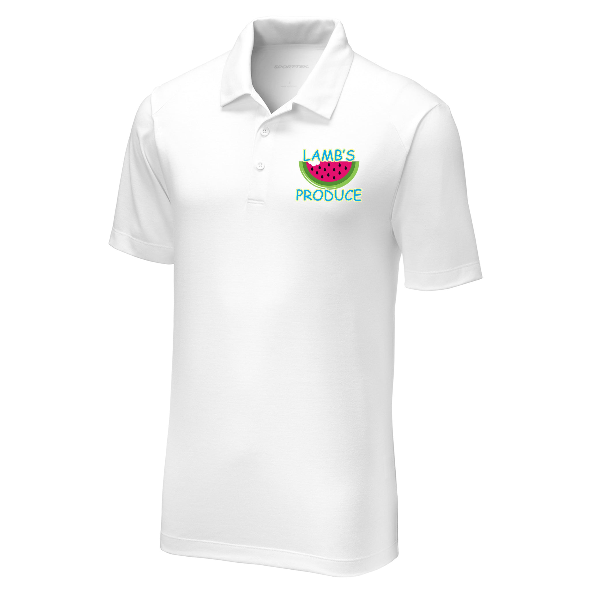 Lamb's Produce Slowpitch Sport-Tek ® PosiCharge ® Tri-Blend Wicking Polo