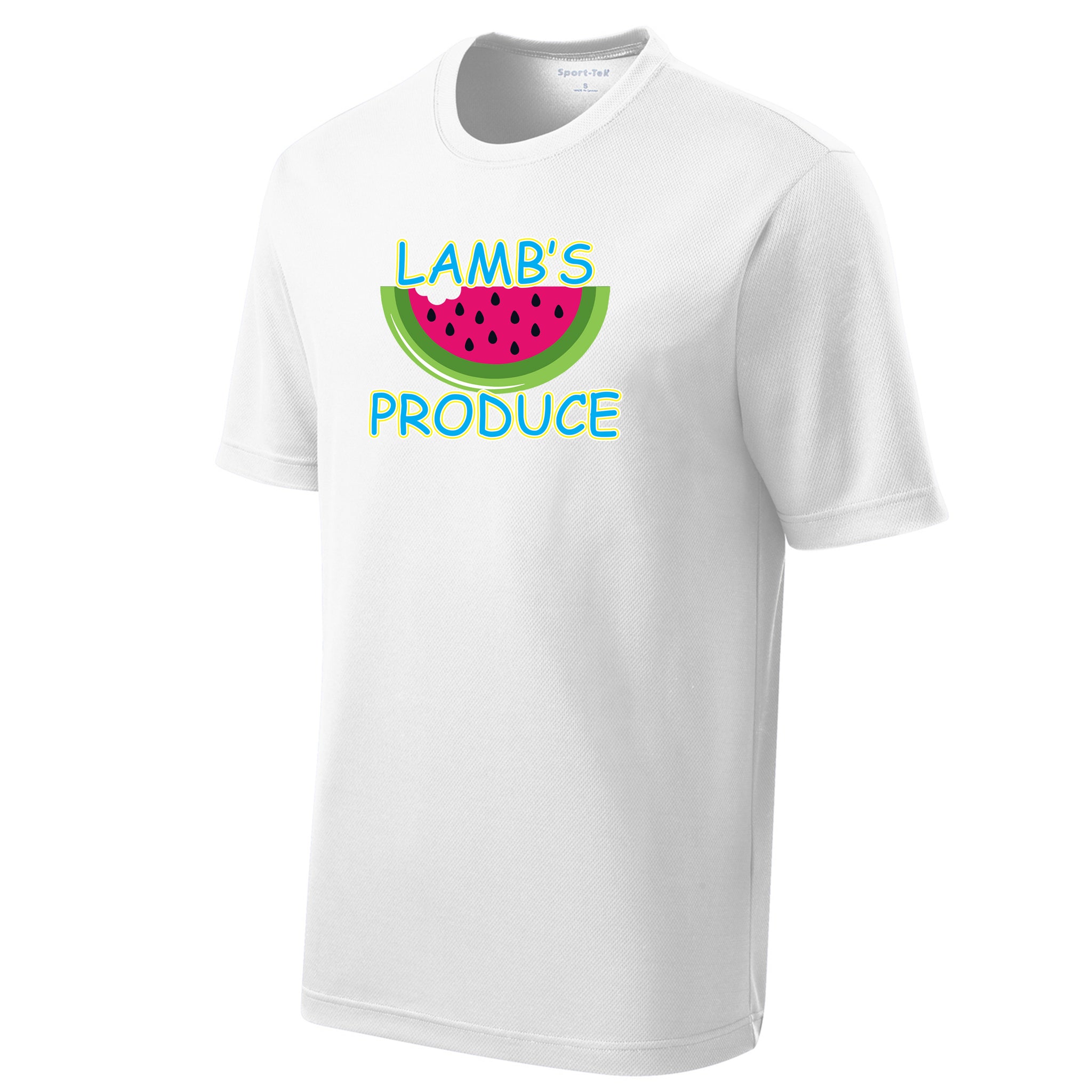 Lamb's Produce Slowpitch Sport-Tek® PosiCharge® RacerMesh® Tee