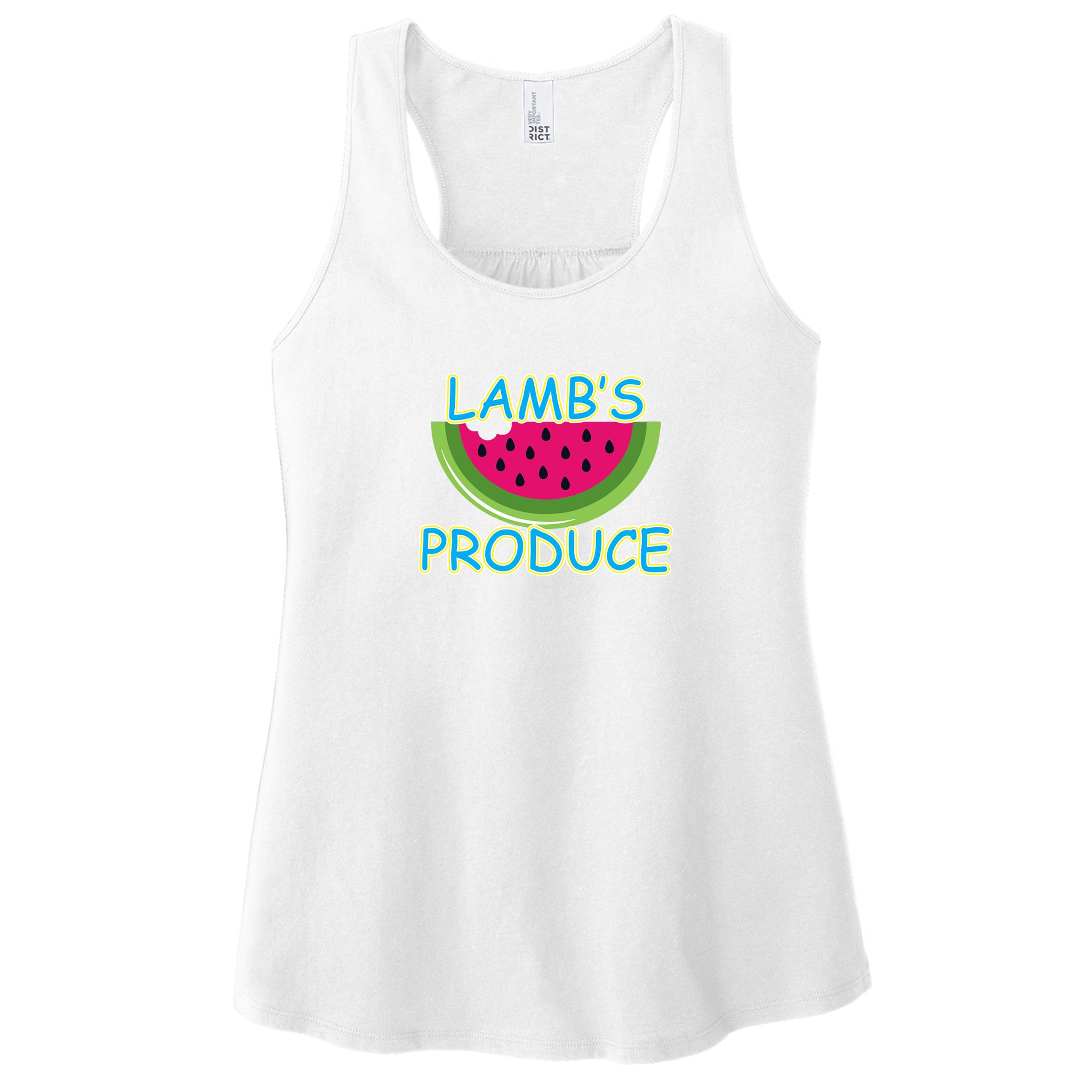 Lamb's Produce Slowpitch District Women’s V.I.T. ™ Racerback Tank