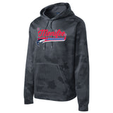 Menifee Landsharks Fastpitch Sport-Tek® Sport-Wick® CamoHex Fleece Hooded Pullover