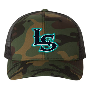 Lady Sharks Fastpitch YP Classics Retro Trucker Snapback Hat