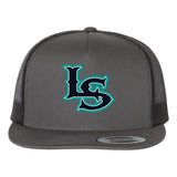 Lady Sharks Fastpitch YP Classics Five-Panel Classic Trucker Cap