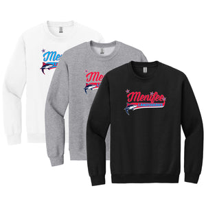 Menifee Landsharks Fastpitch Gildan® Heavy Blend™ Crewneck Sweatshirt