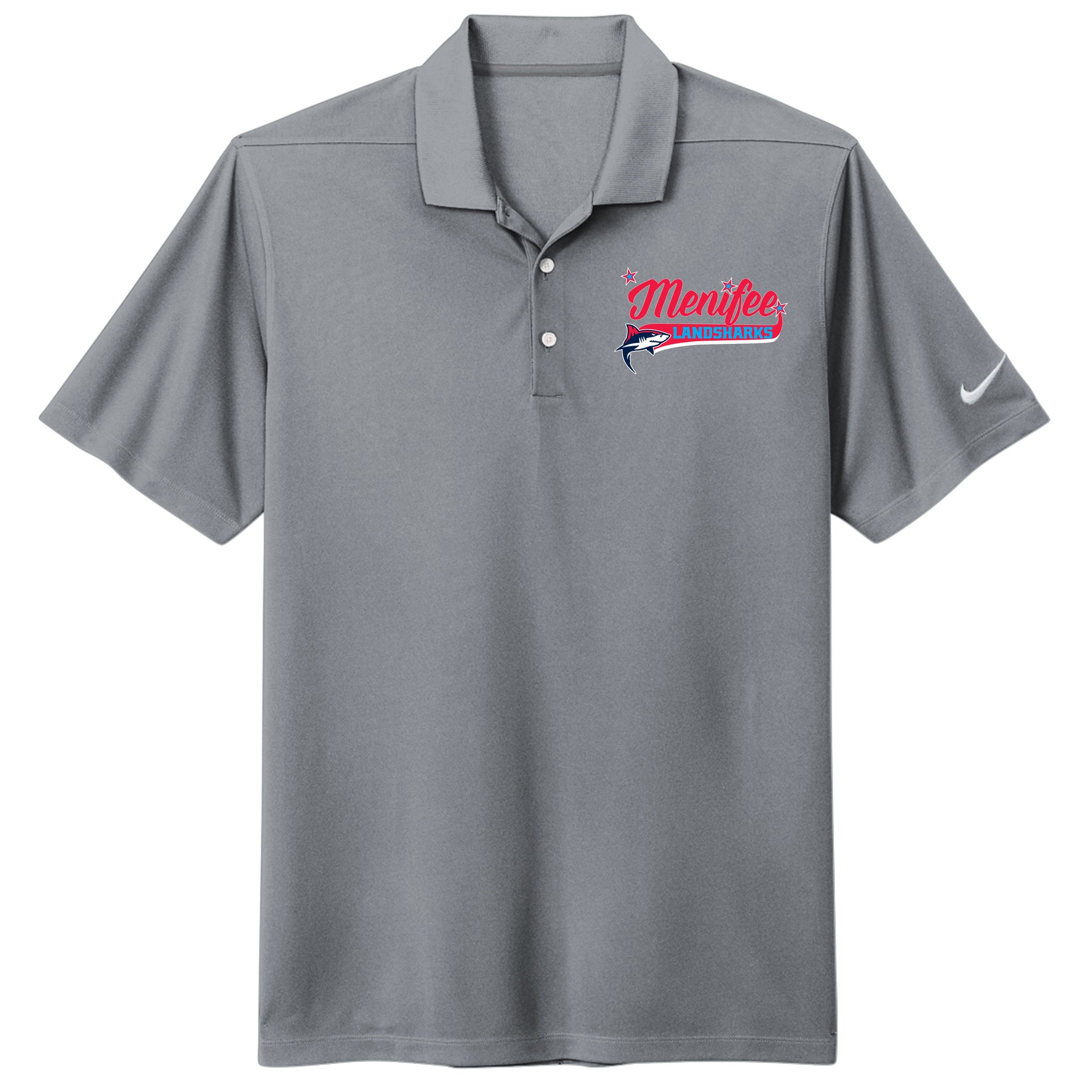 Menifee Landsharks Fastpitch Nike Dri-FIT Micro Pique 2.0 Pocket Polo