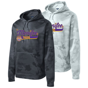 Menifee Tigers Fastpitch Sport-Tek® Sport-Wick® CamoHex Fleece Hooded Pullover