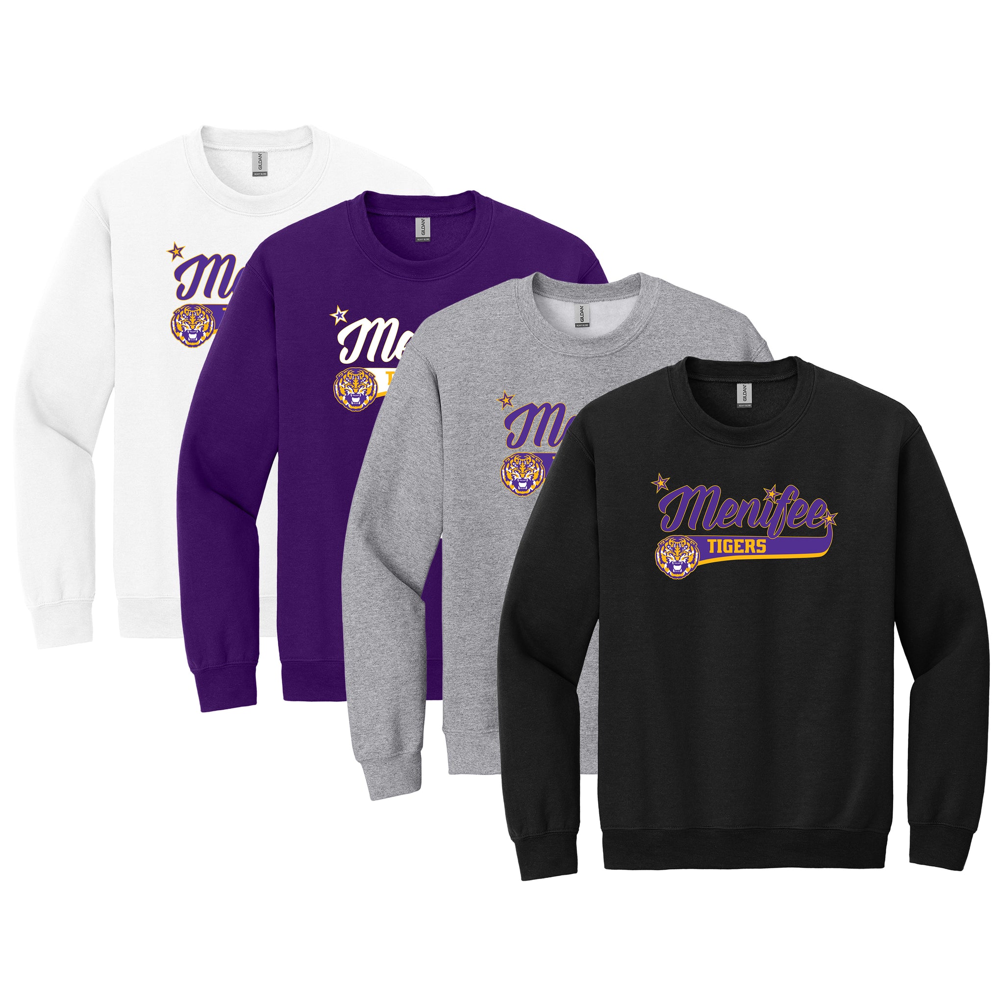 Menifee Tigers Fastpitch Gildan® Heavy Blend™ Crewneck Sweatshirt