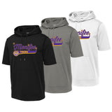 Menifee Tigers Fastpitch Sport-Tek ® Sport-Wick ® Fleece Short Sleeve Hooded Pullover