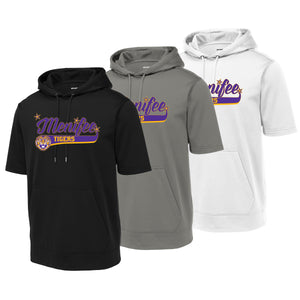 Menifee Tigers Fastpitch Sport-Tek ® Sport-Wick ® Fleece Short Sleeve Hooded Pullover