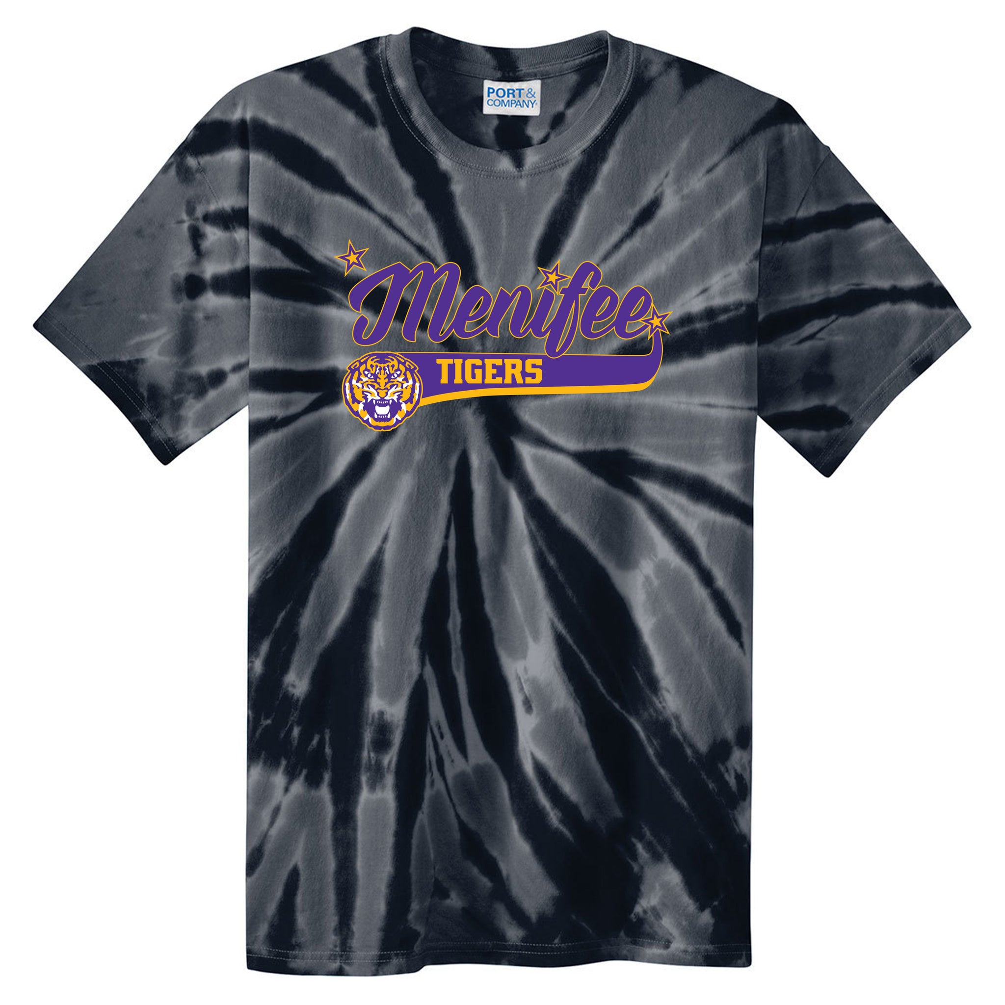 Menifee Tigers Fastpitch Port & Company® Tie-Dye Tee