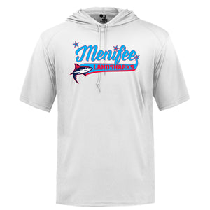 Menifee Landsharks Fastpitch Badger B-Core Hooded T-Shirt