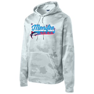 Menifee Landsharks Fastpitch Sport-Tek® Sport-Wick® CamoHex Fleece Hooded Pullover
