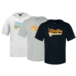 Menifee Lady Vols Fastpitch Badger B-Core Hooded T-Shirt