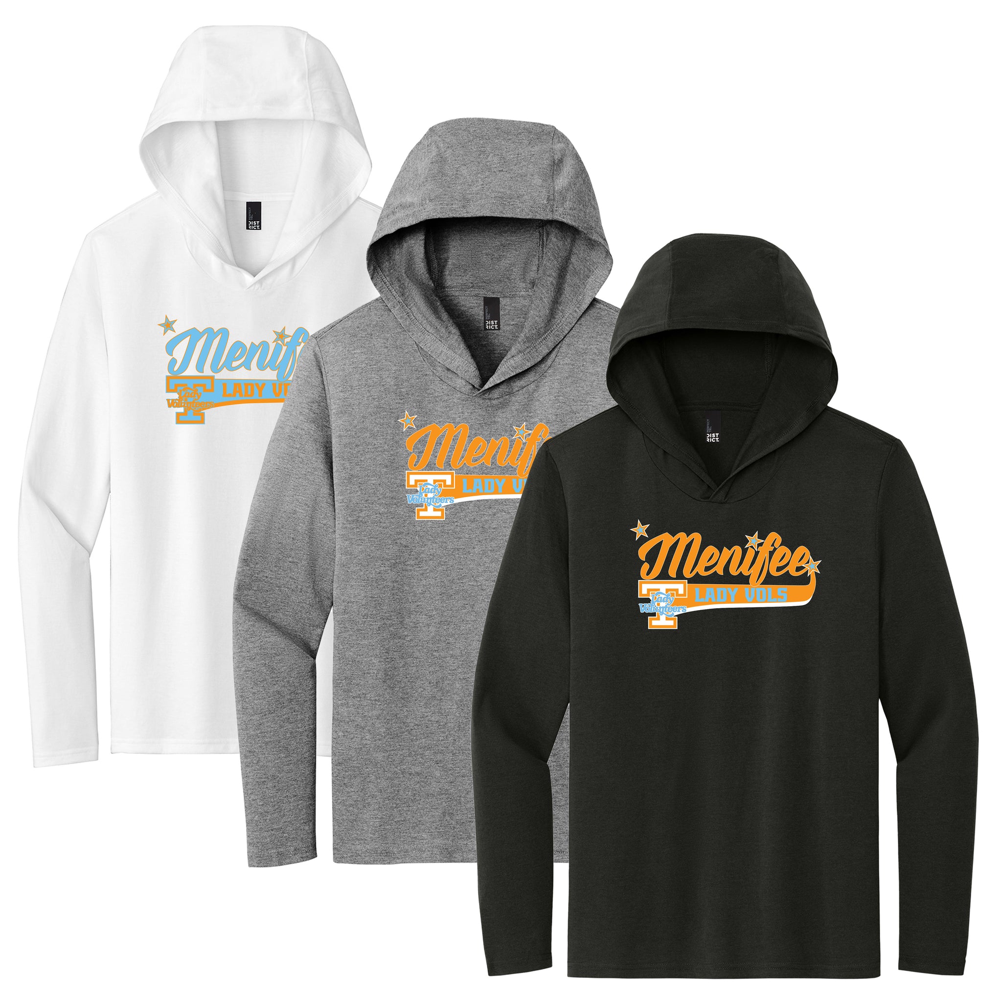 Menifee Lady Vols Fastpitch District Perfect Tri ® Long Sleeve Hoodie