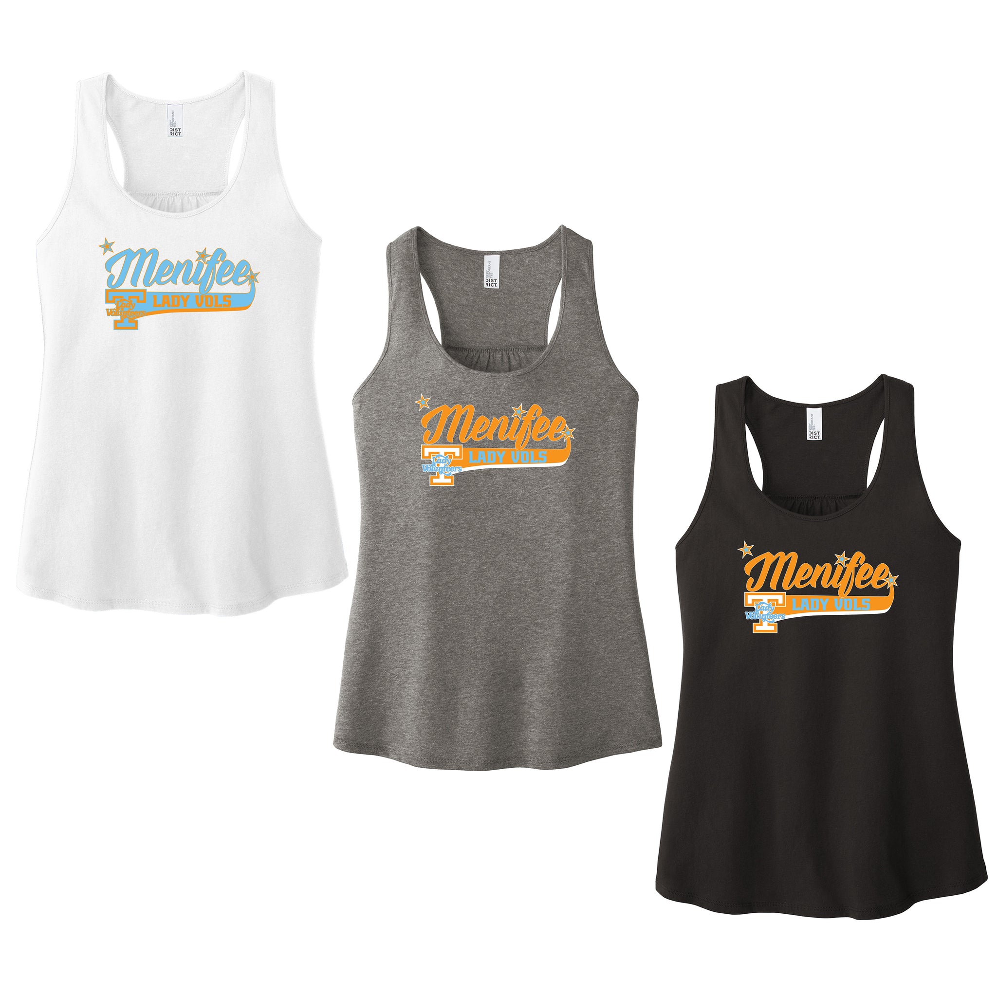 Menifee Lady Vols Fastpitch District Women’s V.I.T. ™ Racerback Tank