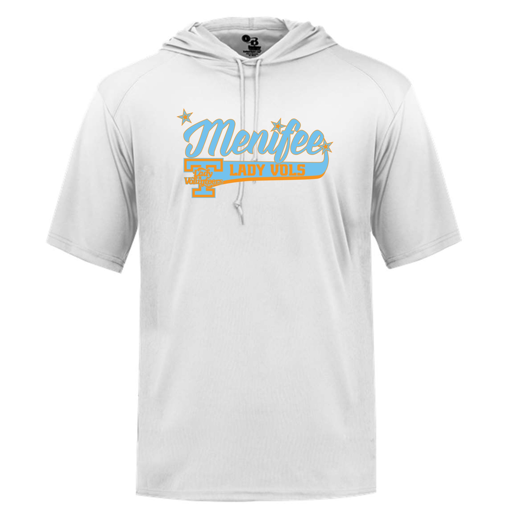 Menifee Lady Vols Fastpitch Badger B-Core Hooded T-Shirt