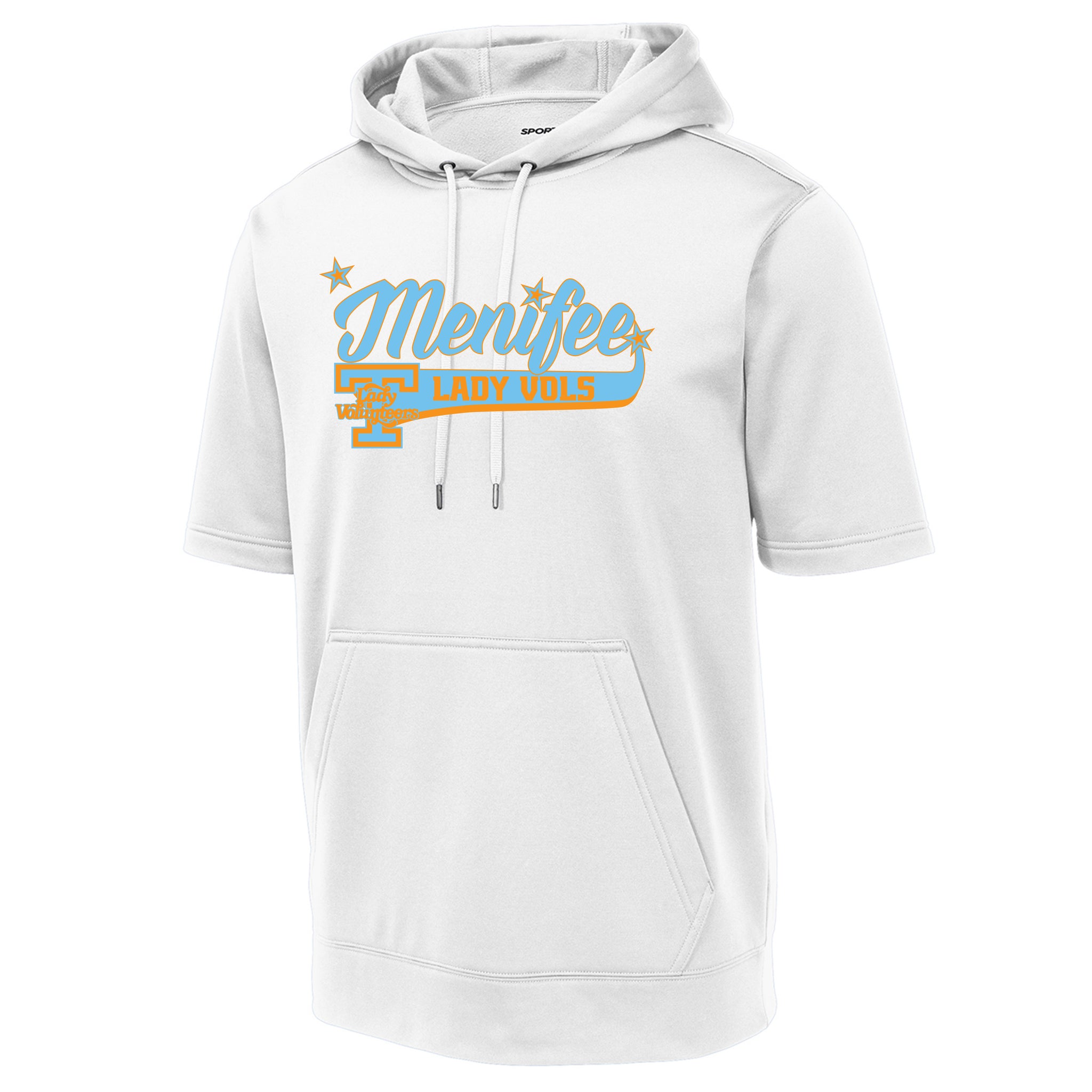 Menifee Lady Vols Fastpitch Sport-Tek ® Sport-Wick ® Fleece Short Sleeve Hooded Pullover